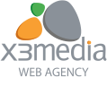 Logo x3 media